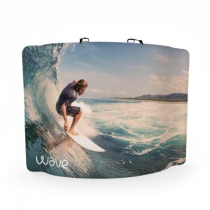 WAVE CURVED 325, 325x228 SINGLE SIDED PRINT - print only (without frame)