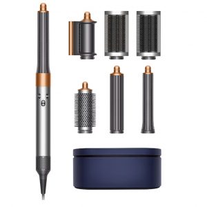 DYSON AIRWRAP COMPLETE LONG HS05 MULTISTYLER STYLING KIT, 90 DEGREES, CERAMIC COATING, NICKEL-COPPER