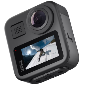 GoPro MAX 360 2025 sports video camera, 5.6K, Wi-Fi, GPS, black