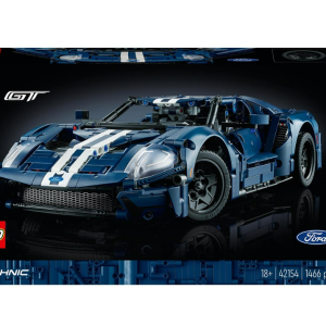 LEGO Technic: 2022 Ford GT 42154, 18 years+, 1466 pieces